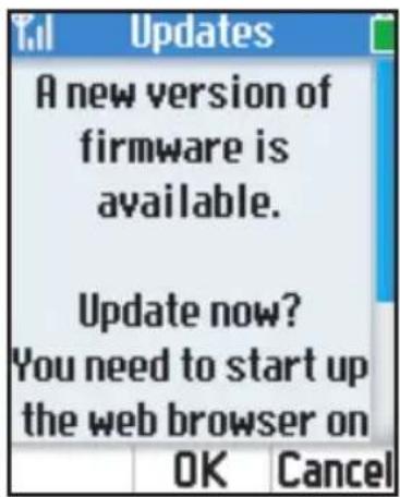 PANASONIC KX-WP1050 - New available software notification - 3