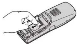 PANASONIC KX-TW201GBA - Entnehmen der SIM-Karte - 1
