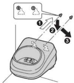 PANASONIC KX-TW201GBA - Wandmontage - 2