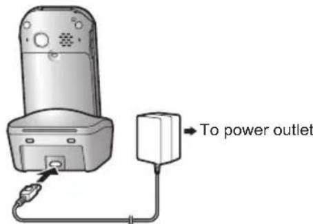 PANASONIC KX-TU327EBE - ■ Using the charger - 1