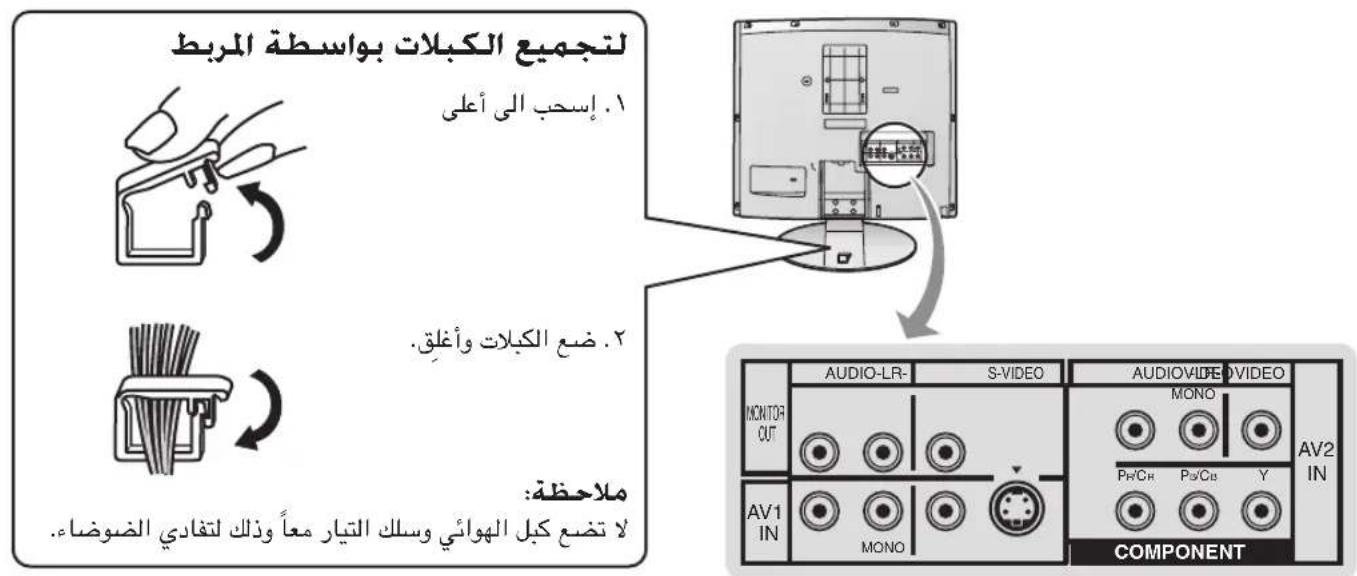 PANASONIC Viera TX-20LA2X - توصيلات الصوت/الصورة - 1