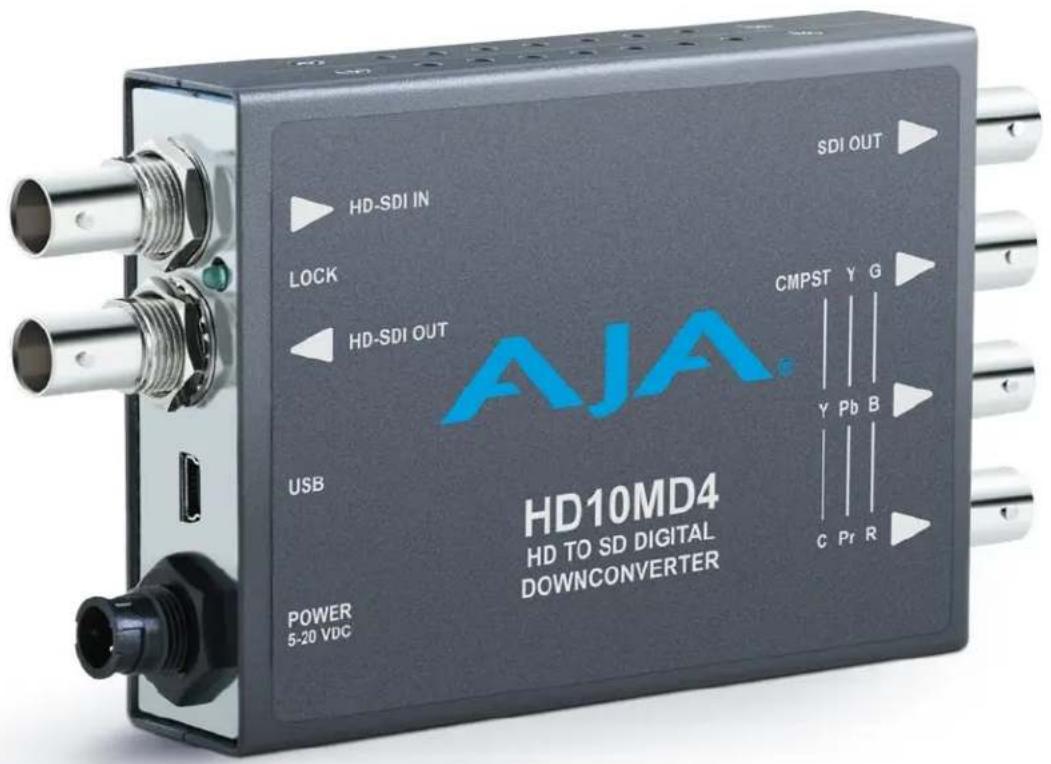 AJA HD10MD4 - HD10MD4 Mini-Converter - 1