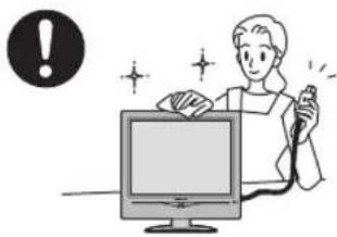 PANASONIC TC-20LA2H - 注意 - 2