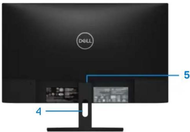 DELL SE2219H - kennzeichnendes Merkmal und Steuerelementen Vorderansicht - 3