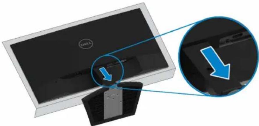 DELL SE2219H - Entfernung des Ständers - 6