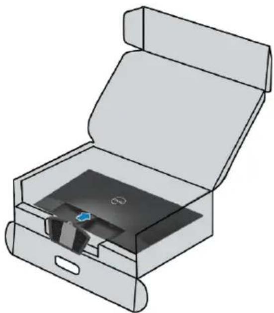 DELL SE2219H - Anschließen des Ständers - 5