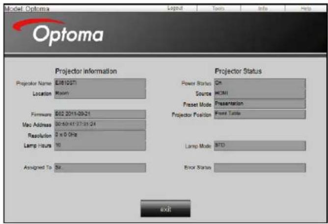 OPTOMA EH515ST - PROJEKTOR VERWENDEN - 1
