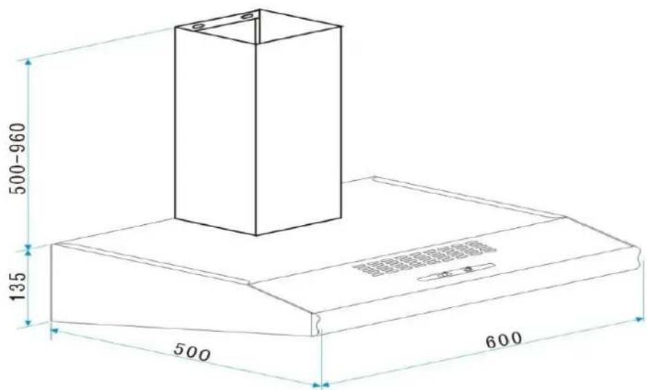 PKM UBH4060-2H - Fitting dimensions - 1