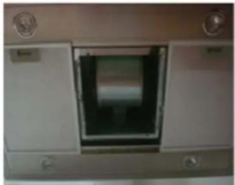 PKM UBH4060-2H - Changing the filters Models with acrylic filters - 2