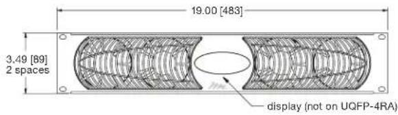 Middle Atlantic IUQFP-4 - basic dimensions - 4