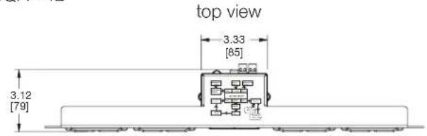 Middle Atlantic IUQFP-4 - basic dimensions - 1