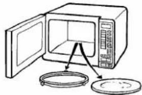 PANASONIC NN-T589 - Storage of Accessories - 1