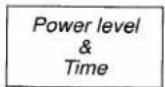 PANASONIC NN-T589 - To Set a Standing Time: - 1