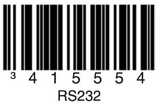 ³ 4 1 5 5 5 4 RS232