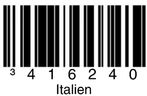 3 4 1 6 2 4 0 Italien