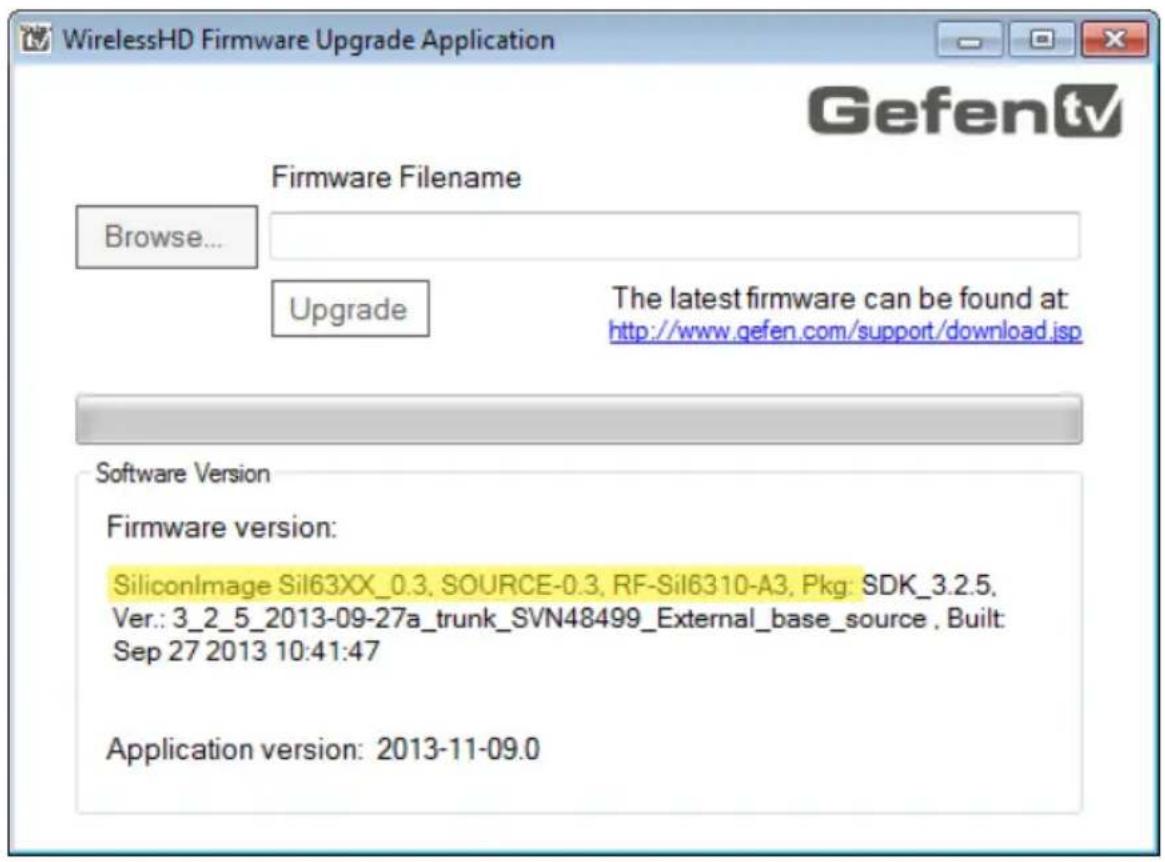 Gefen GTV-WHD-60G - Upgrading the Firmware - 7