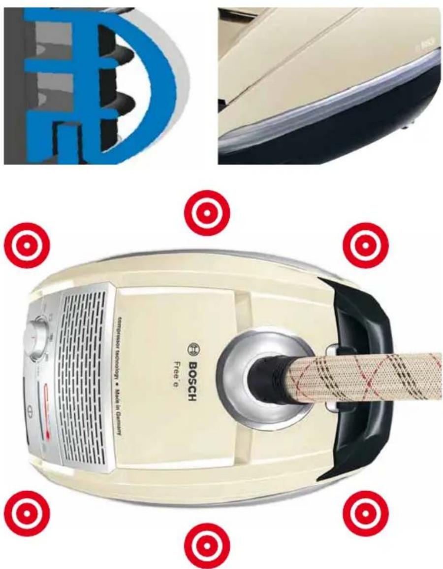 BOSCH TCZ6001 - Die AirBumper™ Protection. - 1