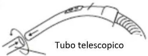 Tubo telescopico