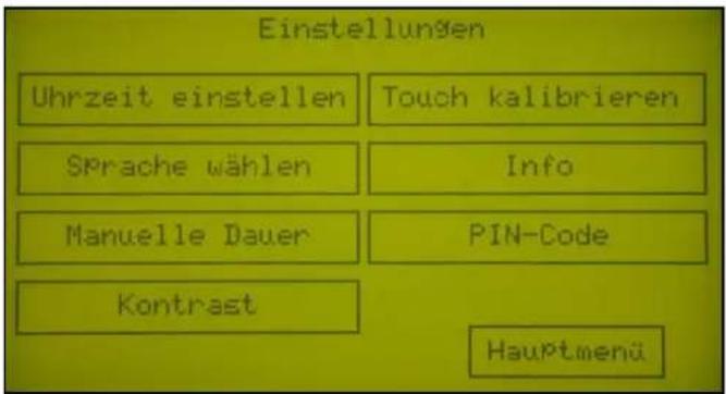 Acquacom 12TS - Einstellen der manuellen Bewässerungsdauer : - 2