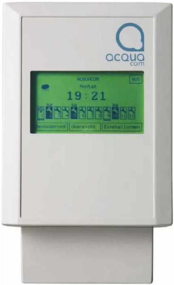 Acquacom 12TS - Bedienungs- und Installationshandbuch Bewässerungscomputer acquacom 12TS - 1
