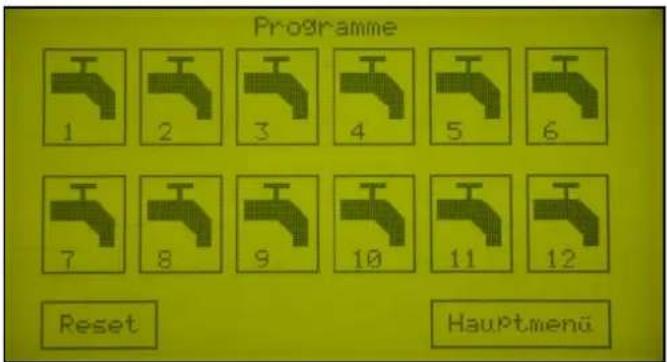 Acquacom 12TS - Einstellen eines Tages Bewässerungsprogramms : - 2