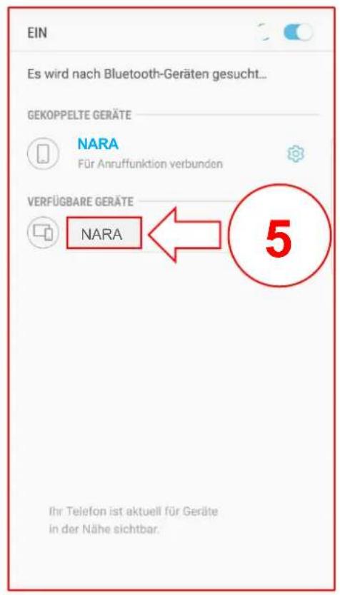 Xlyne Nara XW Pro - BLUETOOTH-VERBINDUNG HERSTELLEN - 6