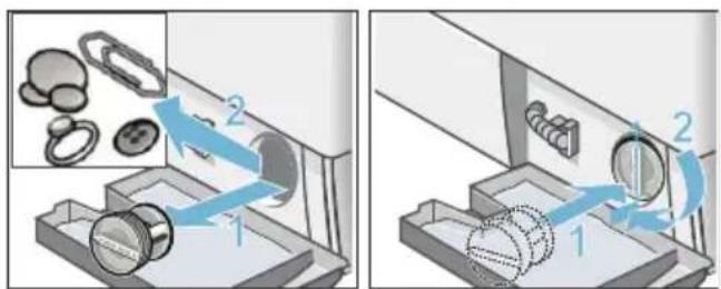 SIEMENS WM14E4R6 - - Ohne Entleerungsschlauch:: - 2