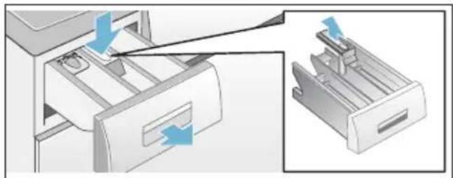 SIEMENS WM14E3G8 - Waschmittelschublade und Gehäuse - 1