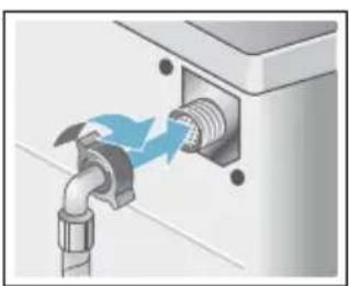 BOSCH WAE283E7 - Anschluss - 2