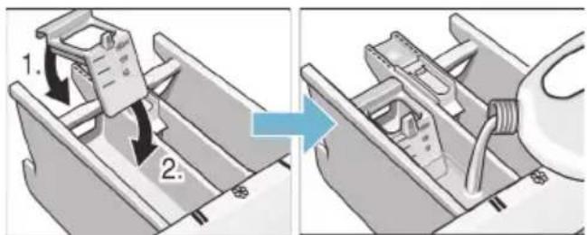 SIEMENS WM14E3ED1 - Dosierhilfe\* für Flüssigwaschmittel - 1
