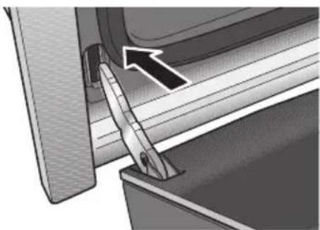 NEFF E3422N0 - Removing the oven door - 2