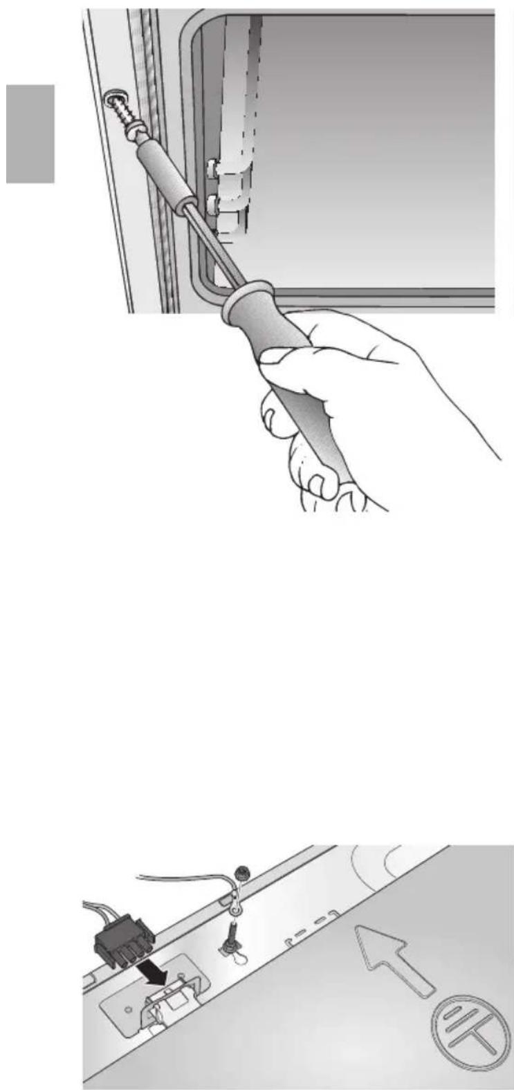 NEFF E3422N0 - Installation 1. Shove the built-in cooker into the - 1