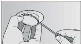 BOSCH DWK09E851 - Halogenlampen auswechseln - 1