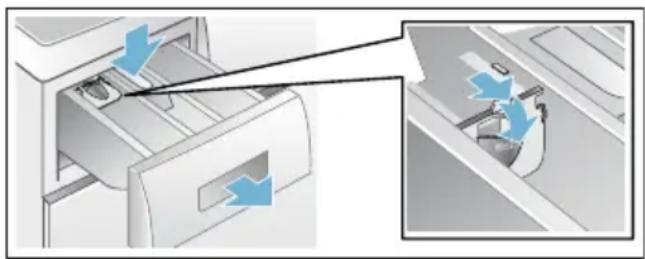 BOSCH WAW285EURO - Dosierhilfe\* für Flüssigwaschmittel - 1