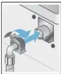 BOSCH WAW285EURO - Anschluss - 4