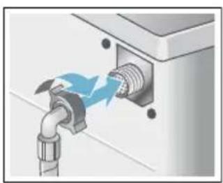 SIEMENS WM14Q3V1 - Anschluss an Kaltwasser - 2