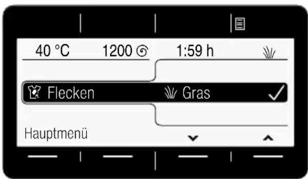 SIEMENS WM14Y793 - Taste Antiflecken-System 🎨 gewählt - 1