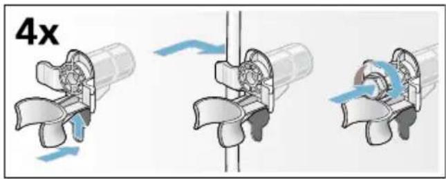 SIEMENS WM14Y793 - Transportsicherungen einbauen: - 2