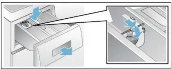 SIEMENS WM14Q372EX - Dosierhilfe\* für Flüssigwaschmittel - 1