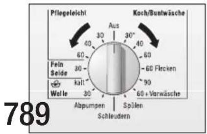 BOSCH WFO324F - Zusatzprogramme Spülen, Schleudern, Abpumpen - 3