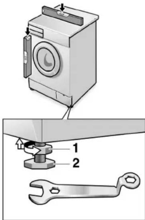 BOSCH WFO324F - Ausrichten - 1