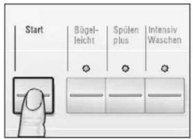 BOSCH WFO3242 - Zusatzprogramme Spülen, Schleudern, Abpumpen - 5