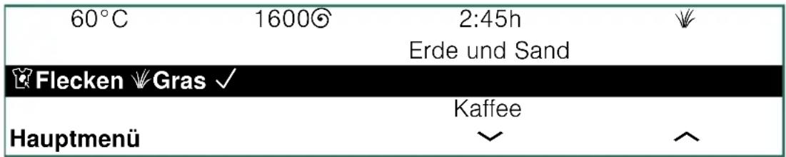 SIEMENS WM14Y7W1 - Einstellungen des gewählten Programms ändern - 7