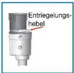 SIEMENS WP12T494 - Aquastop-Schlauch abschrauben: - 1