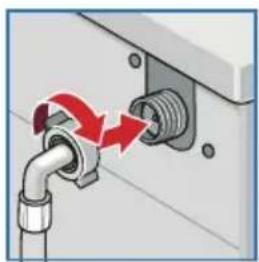 SIEMENS WM14Y540 - Gewinde der Verschraubungen kann beschädigt werden! - 5