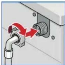 BOSCH WAY32790 - Gewinde der Verschraubungen kann beschädigt werden! - 5