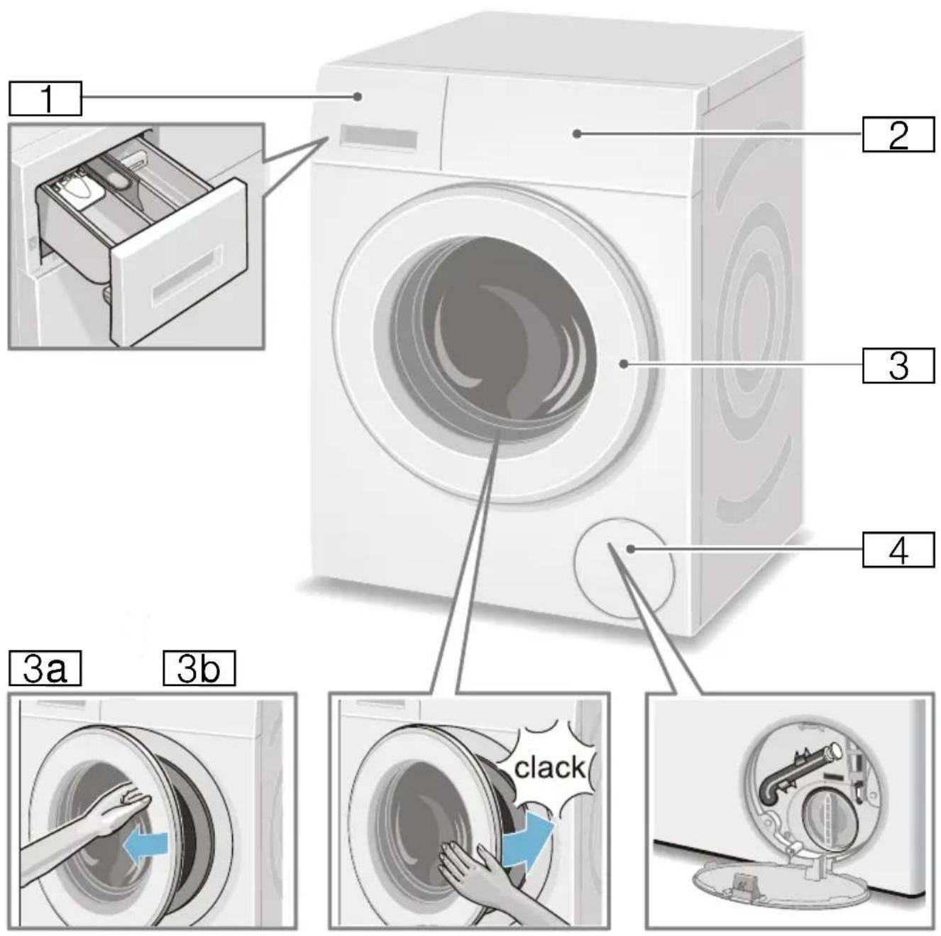 SIEMENS WD15G441EU - Waschtrockner - 1