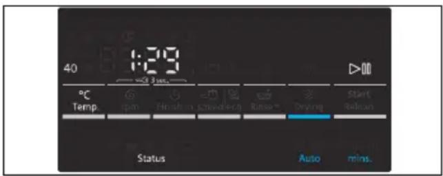 SIEMENS WD15G441EU - Ändern der Voreinstellung eines Waschprogramms, z. B. Waschtemperatur: - 1