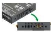 Lightware DVI-HDCP-TPS-RX95 - Remote Power Options - 1