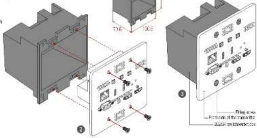 Lightware WP-UMX-TPS-TX120-US - Mounting Options - WP-UMX-TPS Wall Plates - 2